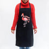 Funny Flamingo Christmas Apron Aprons Of Life & Lemons 