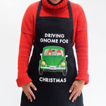 'Driving Gnome for Christmas' Apron Aprons Of Life & Lemons 