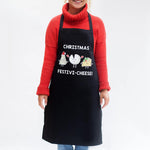 Funny Cheese Christmas Apron Aprons Of Life & Lemons 