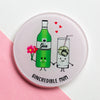 Funny Gin Coaster for Mum Coaster Of Life & Lemons® 