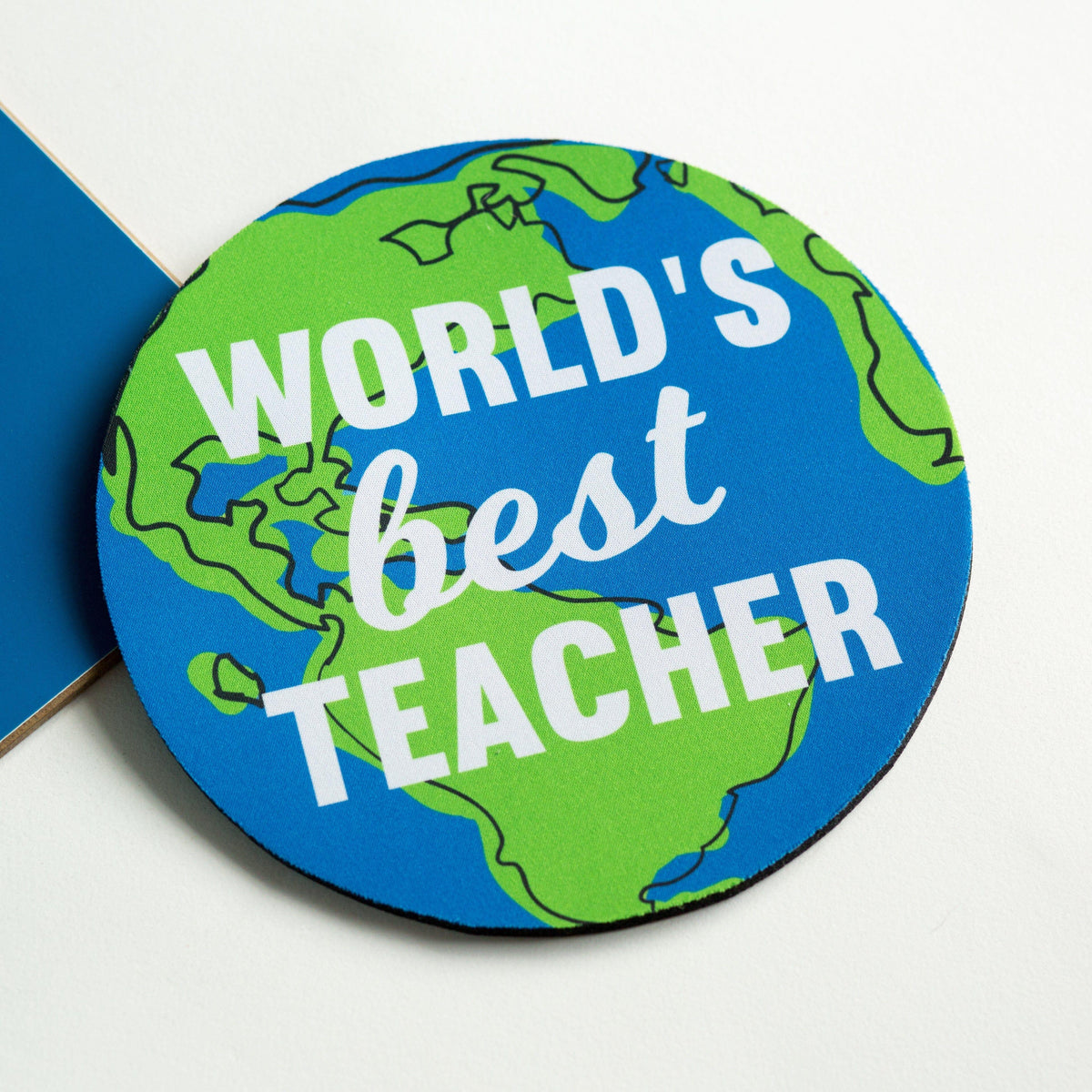 'World's Best Teacher' Mouse Mat Mouse Mat Of Life & Lemons® 