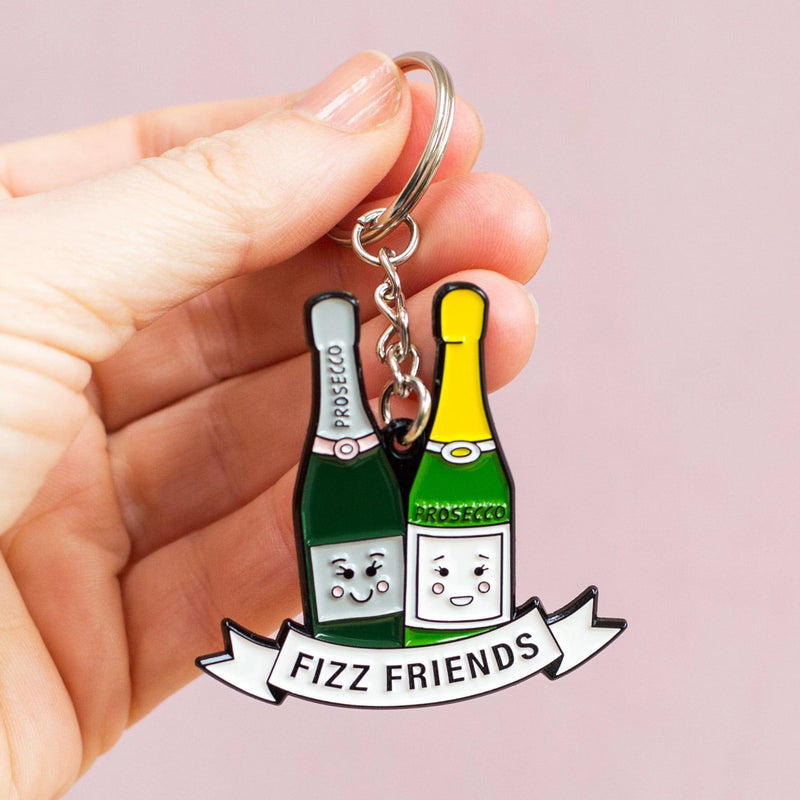 Prosecco Friendship Keyring Keyring Of Life & Lemons 