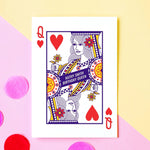 'Birthday Queen' Personalised Birthday Card for Her Cards for Friends Of Life & Lemons 