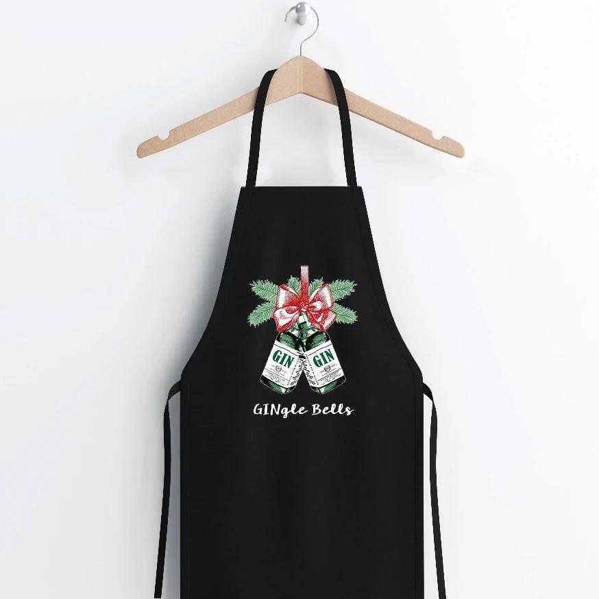 'Gingle Bells' Christmas Apron Aprons Of Life & Lemons 