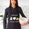 Funny Cheese Christmas Apron Aprons Of Life & Lemons 