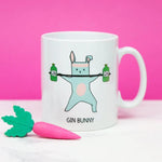 'Gin Bunny' Gin Mug Mug Of Life & Lemons 