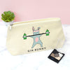 'Gin Bunny' Make Up Bag Make Up Bags Of Life & Lemons 