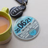 Personalised Glass Tax Disc Coaster for Grandad Coaster Of Life & Lemons® 