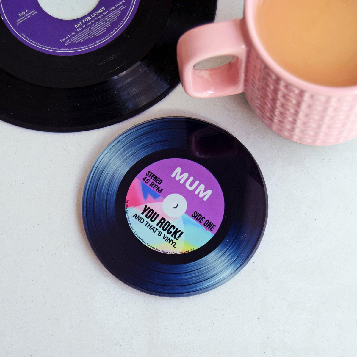 'You Rock' Glass Coaster For Mum Coaster Of Life & Lemons® 