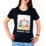 Funny Tea Christmas T-Shirt T-Shirt Of Life & Lemons 