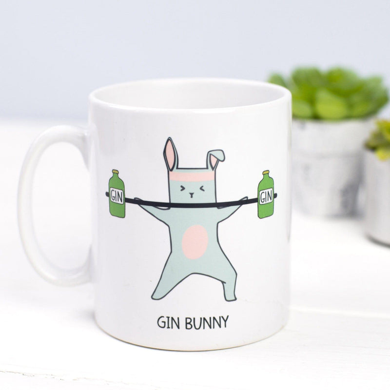 'Gin Bunny' Gin Mug Mug Of Life & Lemons 