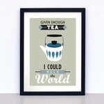 Retro Tea Quote Print General Prints Of Life & Lemons 