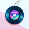 Hang this air freshener in your car to give a fresh sell and customise it with the name of a special song