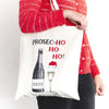 Prosecco Christmas Tote Bag Tote Bag Of Life & Lemons 