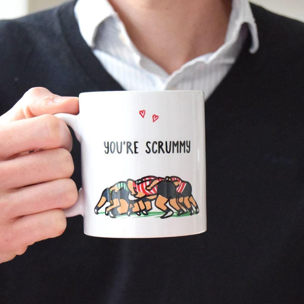 Funny Rugby Valentine's Mug Mug Of Life & Lemons 