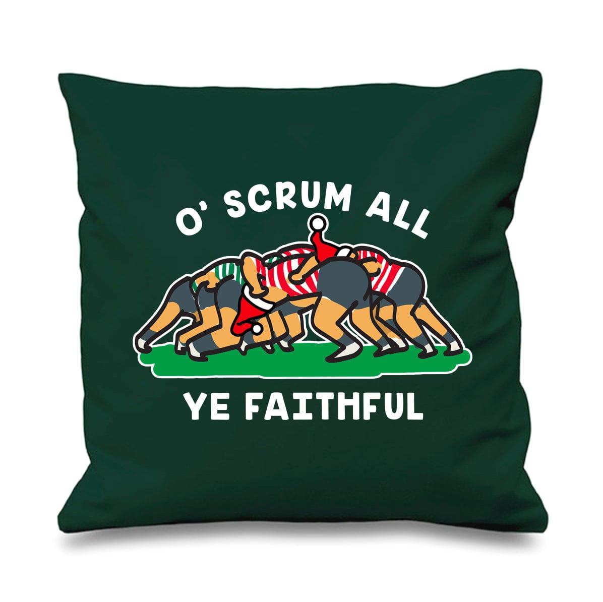 Funny Rugby Christmas Cushion Cushion Of Life & Lemons® 