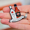 'Rum Chums' Enamel Pin Badge Enamel Pin Badge Of Life & Lemons 