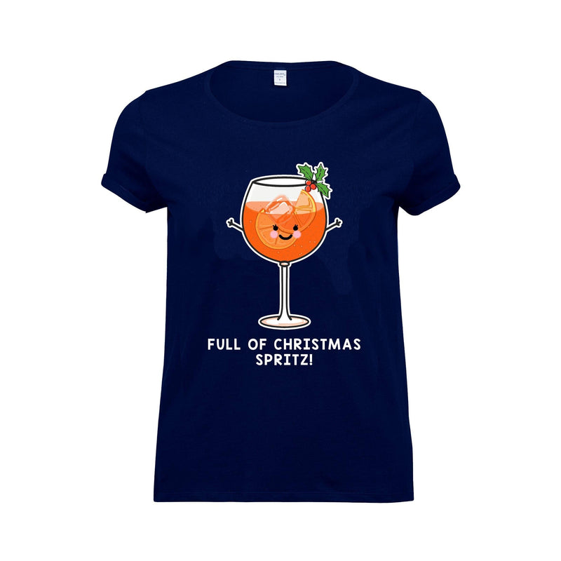 Funny Spritz Christmas T-Shirt T-Shirt Of Life & Lemons 