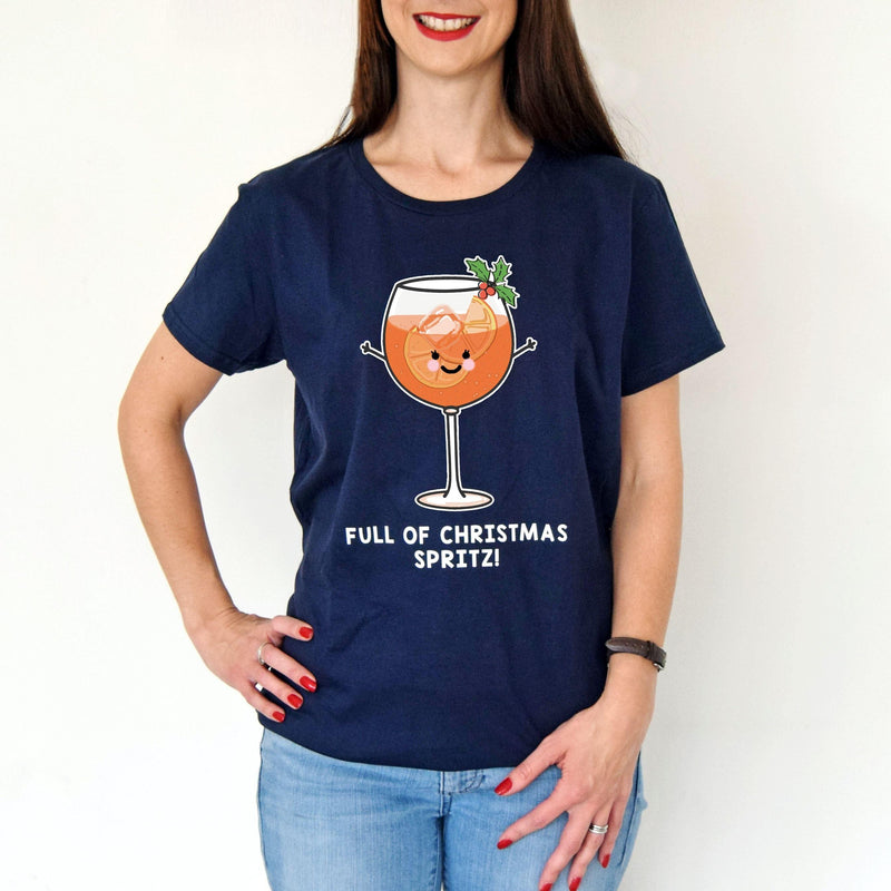 Funny Spritz Christmas T-Shirt T-Shirt Of Life & Lemons 