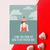 Open Water Swimming Valentine's Card Cards for your Other Half Of Life & Lemons 