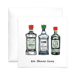 'We Three Gins' Christmas Card Christmas Cards Of Life & Lemons 