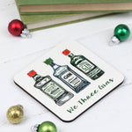 'We Three Gins' Christmas Coaster Coaster Of Life & Lemons® 