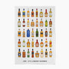 'Whisky Business' Whisky Montage Tea Towel Tea Towel Of Life & Lemons 